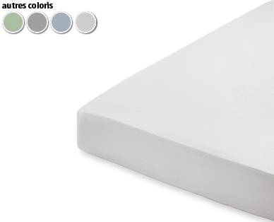 Drap-housse en satin mako MY LIVING STYLE