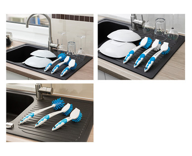 Easy Home 3-Piece Kitchen Brush Set