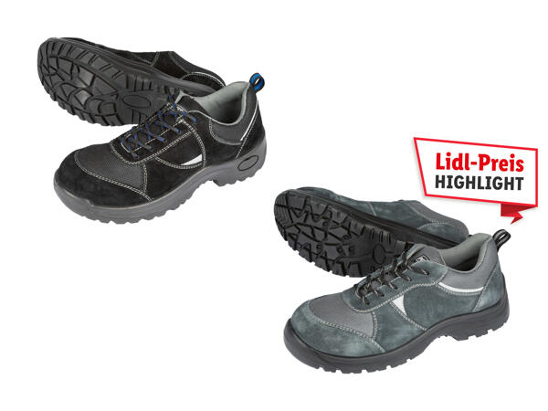 S1-Leder-Sicherheitsschuhe