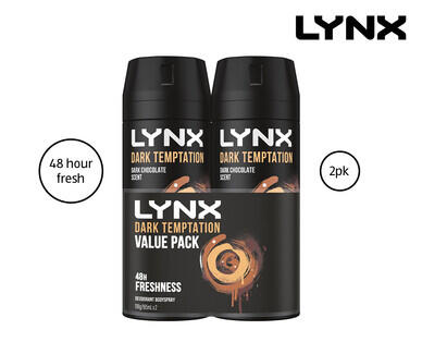 Lynx Body Spray 2 x 106g