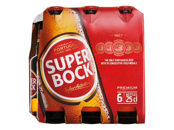Super Bock Bier 6er Pack