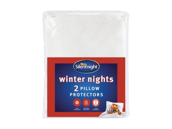 Winter Nights Pillow Protectors