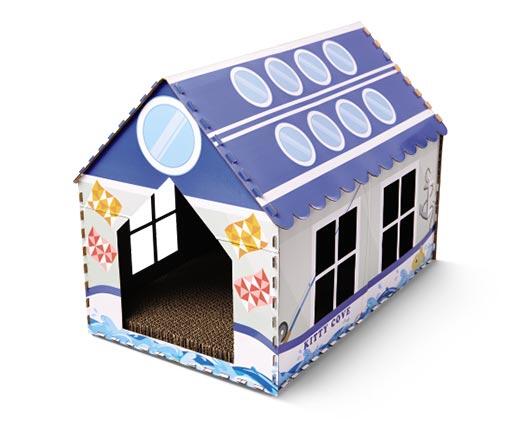 Heart to Tail 
 Cat Scratching Playhouse
