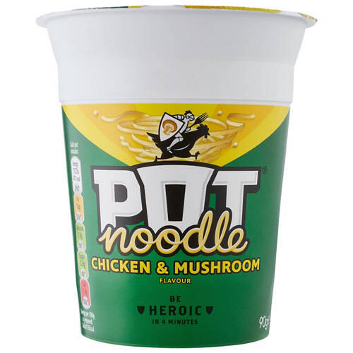 Chicken & Mushroom Flavoured Pot Noodle 90g