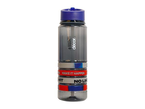750ml Drinks Bottle - Grey/Purple