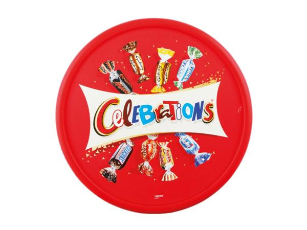 Quality Street/Celebrations/Roses/Heroes Chocolate Tubs