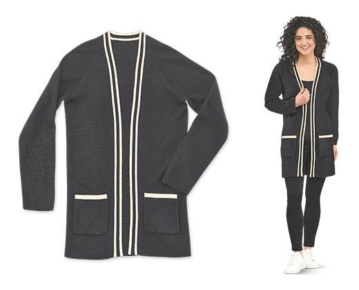 Serra Ladies Long Layer Cardigan