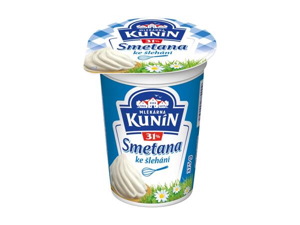 KUNÍN SMETANA KE ŠLEHÁNÍ