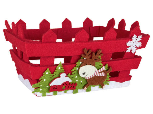 Christmas Basket or Pouch
