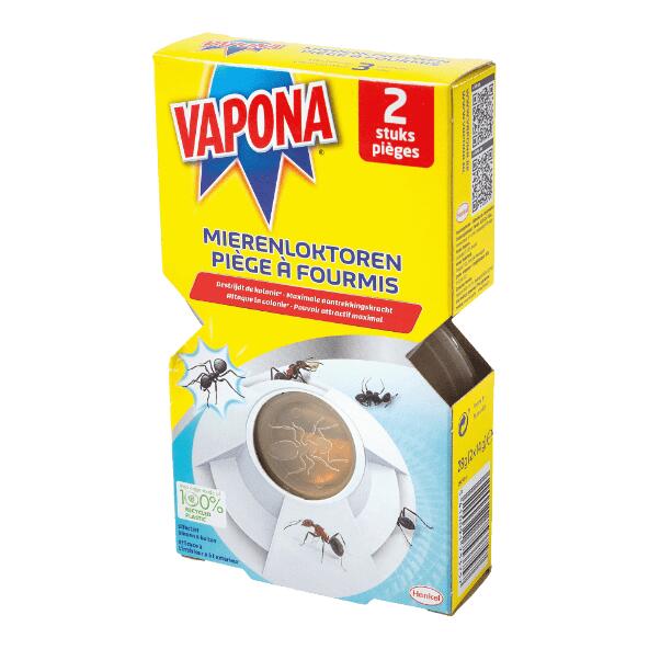 VAPONA(R) 				Piège à fourmis, 2 pcs