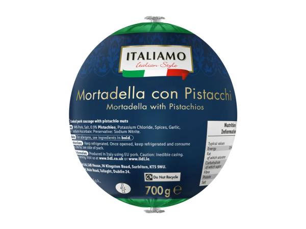 Italiamo Mortadella with Pistachios
