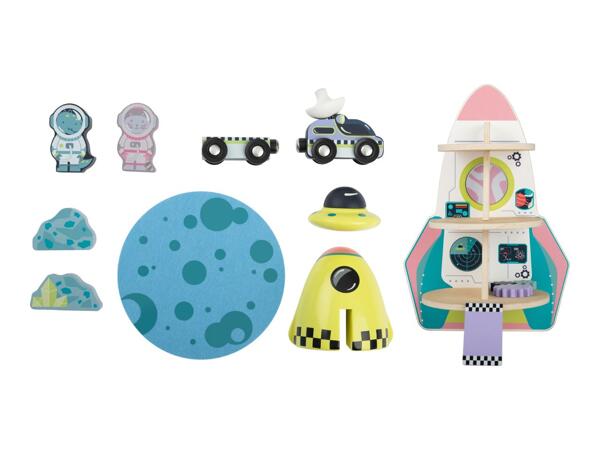 Playtive Wooden Rocket - 10 Pieces