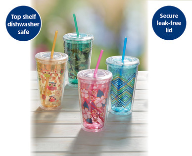 Large Chiller Cup and Straw