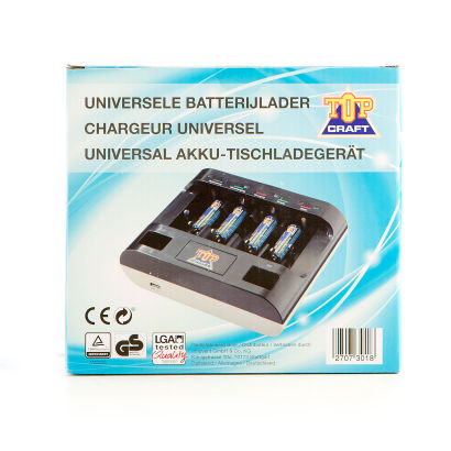 Chargeur de piles universel