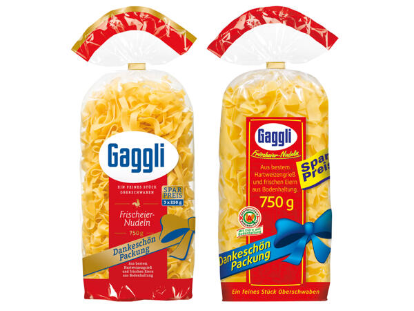 Gaggli Frischei-Nudeln