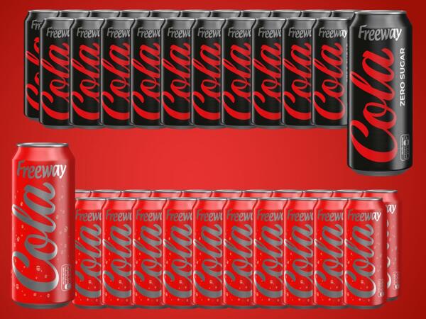 Cola oder Cola Zero