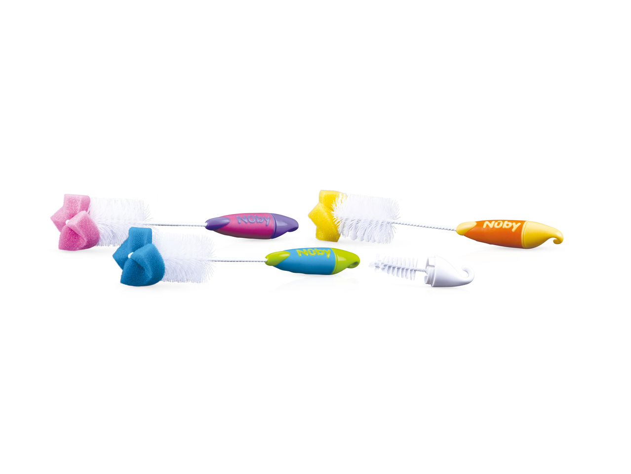 Goupillon pour biberon 2 en 1