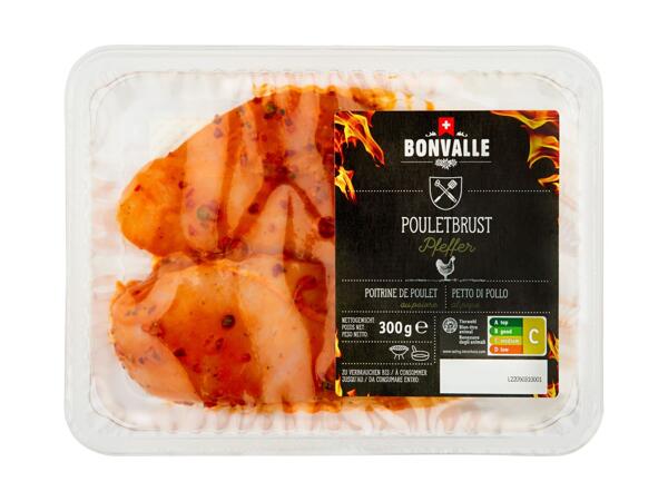 Poitrine de poulet au piment doux