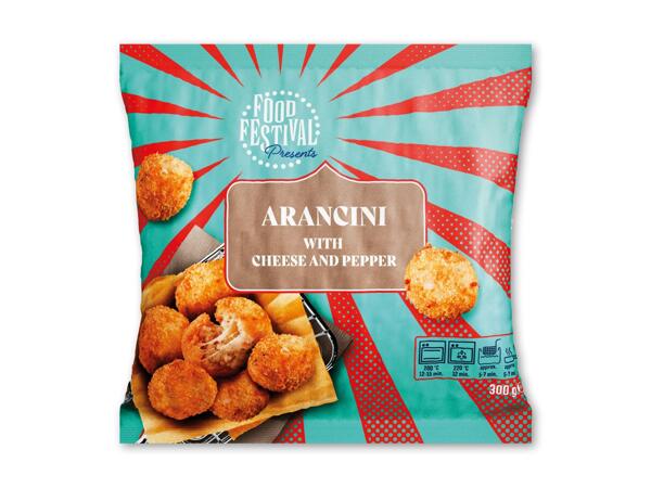 Panerede arancini