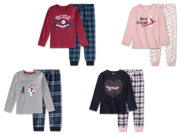 Kleinkinder Flanell-Pyjama