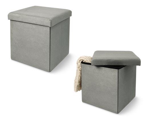 SOHL Furniture 
 Foldable Storage Ottoman