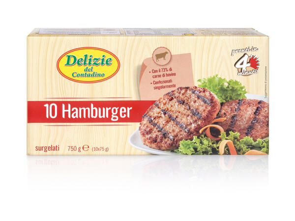 10 Beef Hamburger