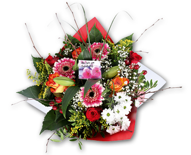Bouquet de fleuriste exclusif