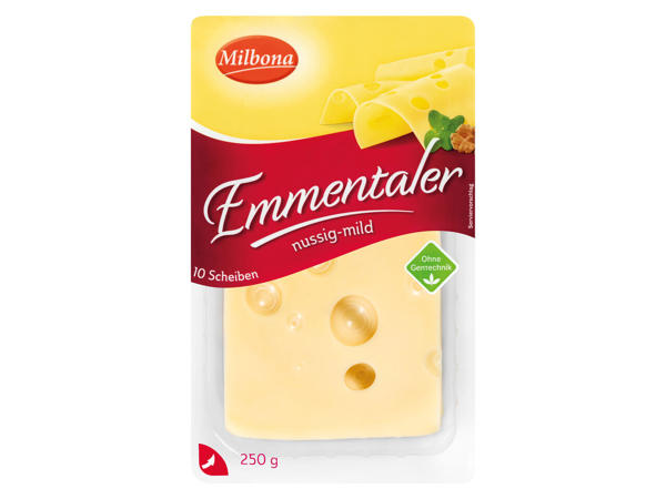 MILBONA Emmentaler in Scheiben