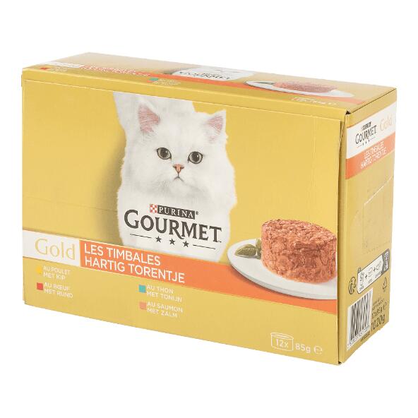 PURINA(R) 				Gourmet Gold hartige torentjes, 12 st.