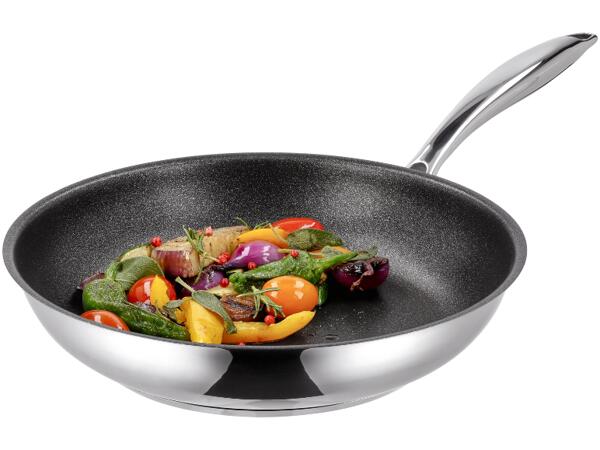Stainless Steel Frying Pan Ø 24 cm