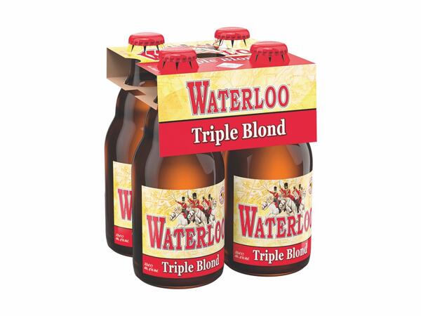 Pack de 4 bières triple Waterloo
