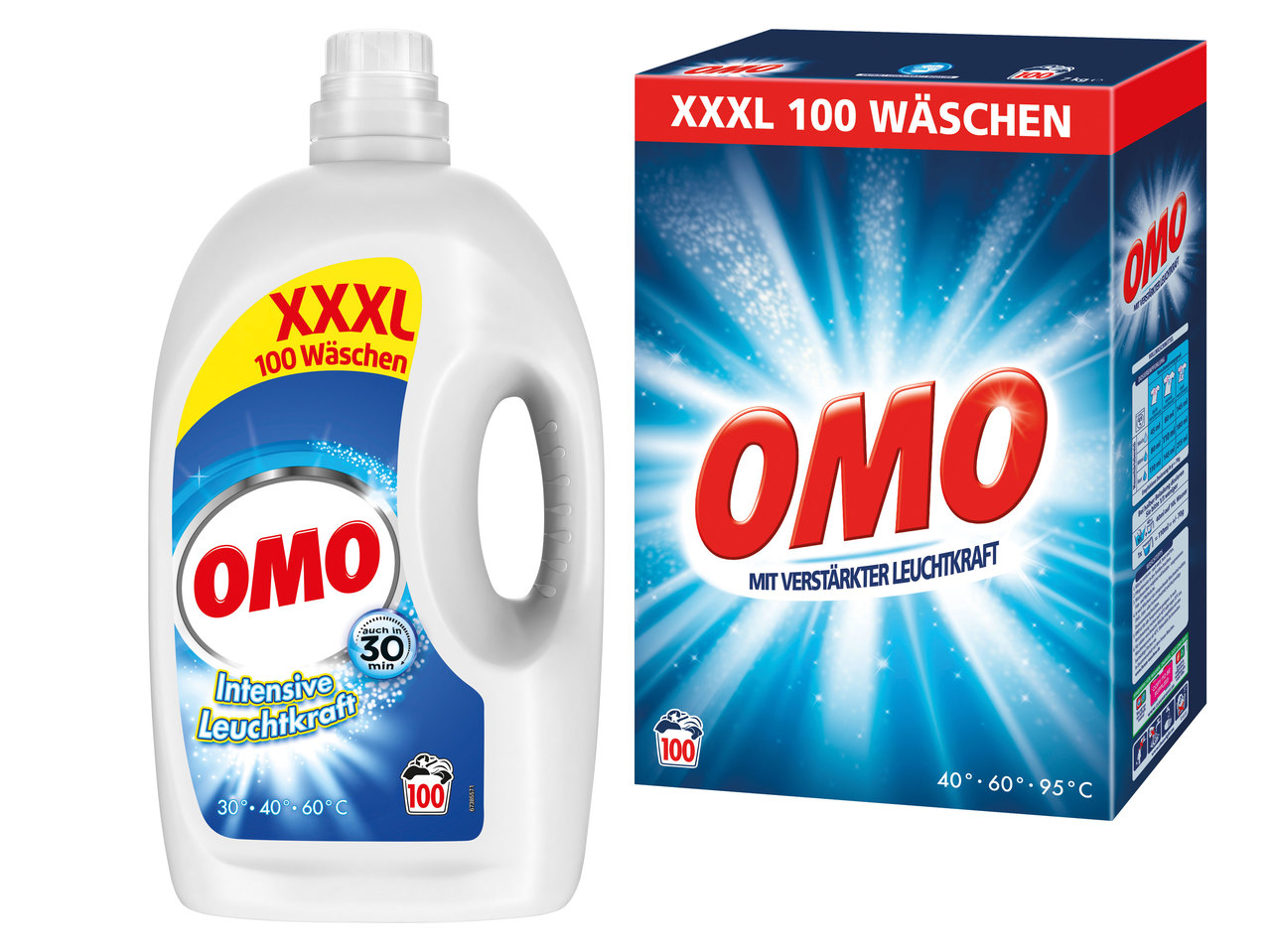 OMO Waschmittelpulver/ Flüssigwaschmittel