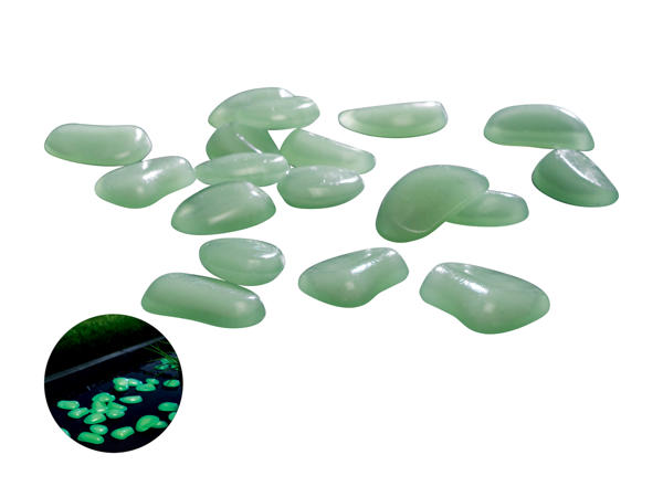 Pietre decorative fluorescenti