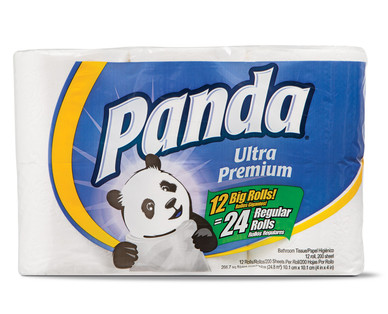 Panda Ultra Double Roll Bath Tissue