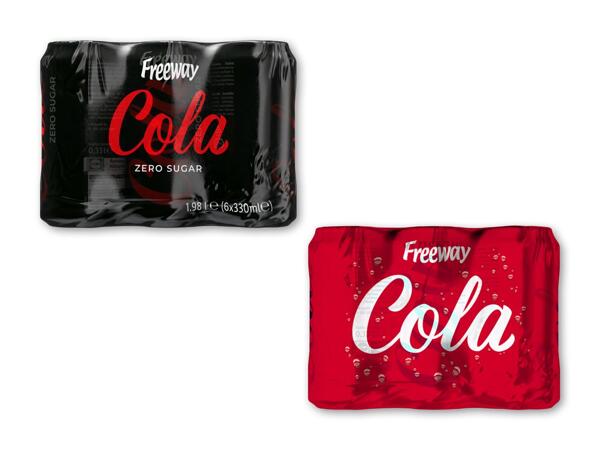 FREEWAY Cola eller Cola 0 %