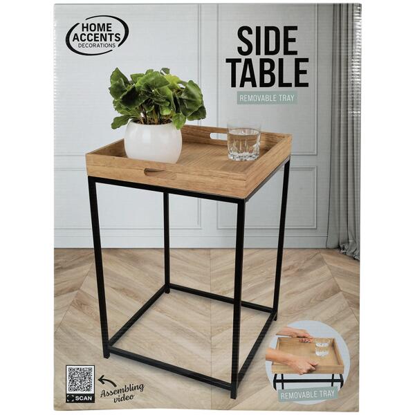 Stolik z wyjmowaną tacą Home Accents