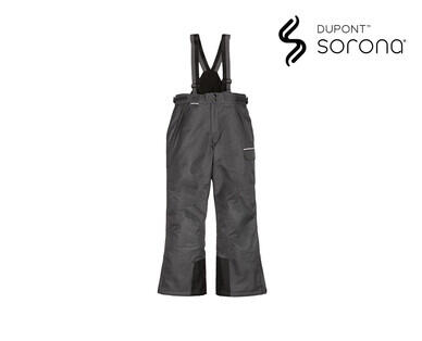 Children's Snow Pants - Black, Charcoal or Lime