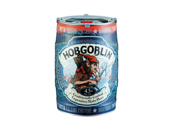 Wychwood Brewery Hobgoblin Ruby Beer Keg