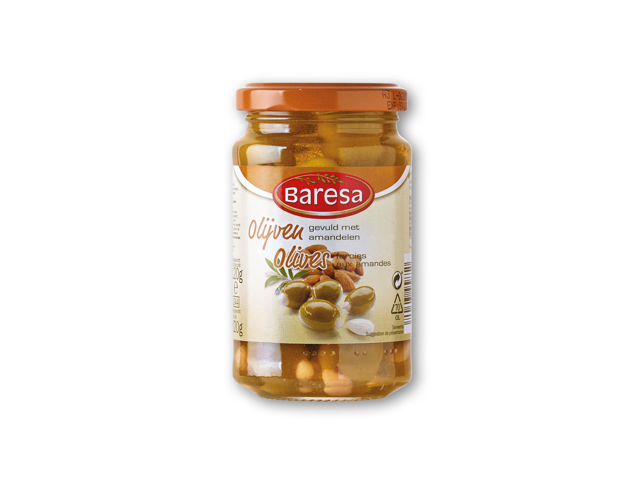 BARESA Fyldte grønne oliven