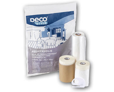 DECO STYLE(R) Set di teli protettivi, 6 pezzi