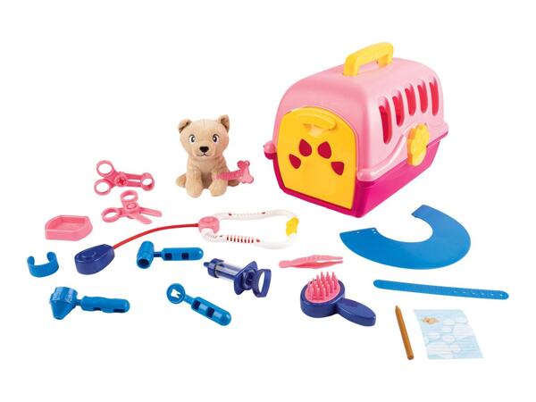Playtive Vet Play Set - 18 Piece Set Cat