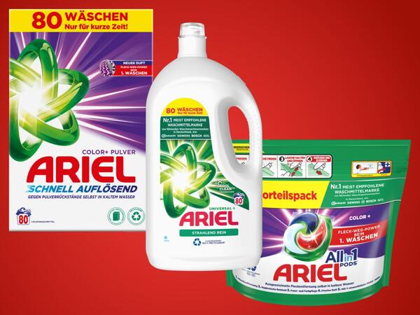 Pods oder Waschmittel