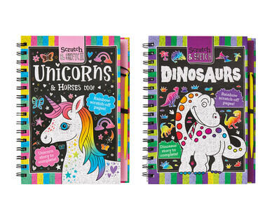 Scratch and Sketch Books