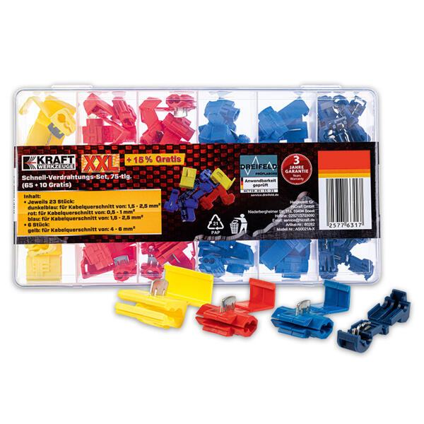 Schnell-Verdrahtungs-Set 75tlg.