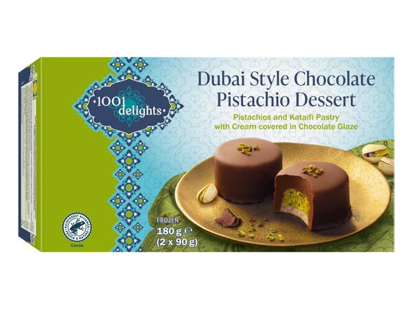Mini Dubai Style Chocolate Cakes