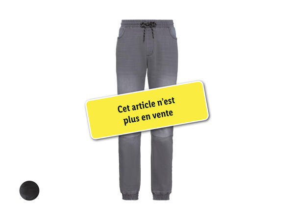 Pantalon de jogging en denim