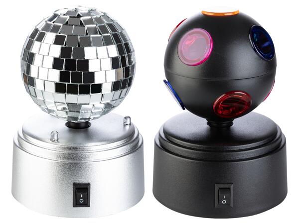 Roterande LED-partylampa