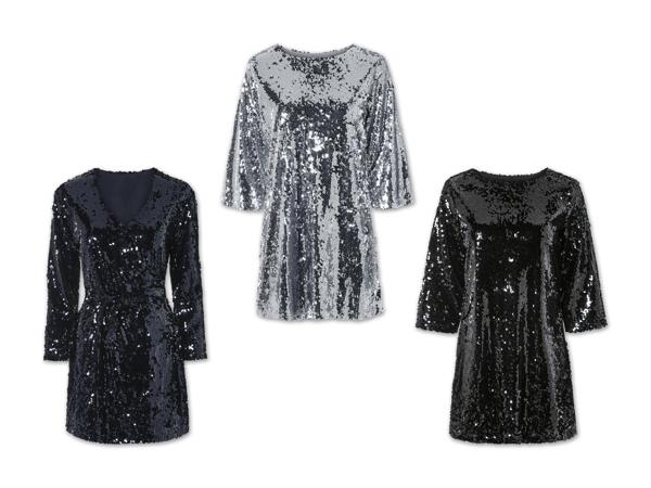 Damen Pailettenkleid