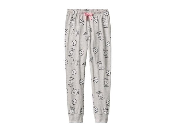 Kids' Pink & Grey Pyjamas