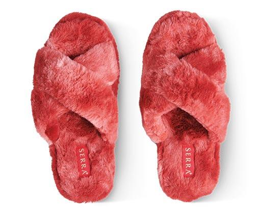 Serra 
 Faux Fur Slides